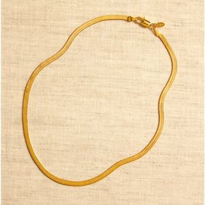 NWT BANANA‎ REPUBLIC RAVENA HERRINGBONE SNAKE CHAIN | AUREUS + ARGENT